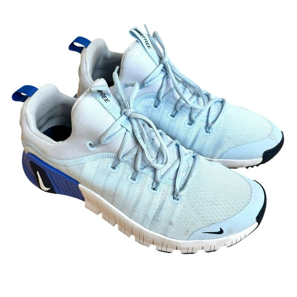 Nike Men’s Light Blue and White Athletic Shoes